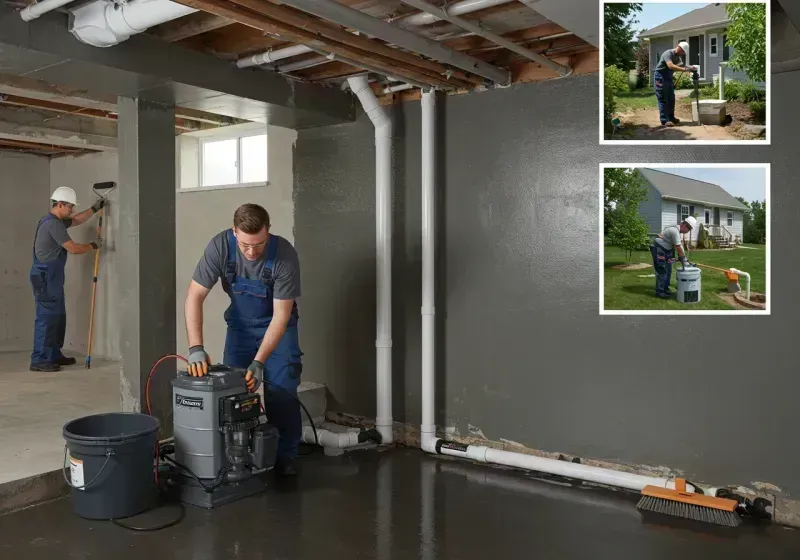 Basement Waterproofing and Flood Prevention process in Jessup, PA